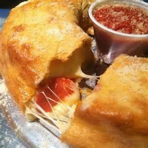 Pepperoni Calzone · Includes mozzarella cheese and marinara sauce on the side.
