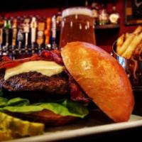 Build Your Own Beef and Bacon Burger · 