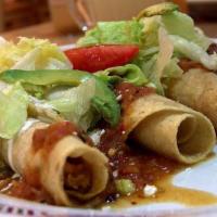Flautas · Rolled taquitos Beef or chicken.