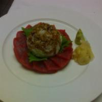 B13. Tekka Don · Chef special mixed tuna, seaweed salad and Japanese oshinko tamago over sushi rice. Served w...