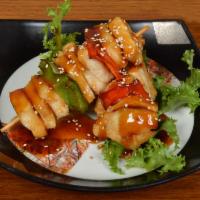 Chicken Yakitori · On skewer. 