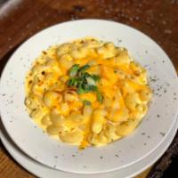 Macaroni and Cheese · House made with cheddar, Jack and a touch of cream. Add jalapenos and add bacon for an addit...