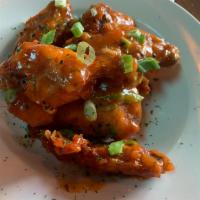 Knucklehead Wings · Crispy golden wings tossed in sauce of choice.