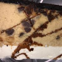 Chocolate Peanut Butter Cheesecake · Smooth & Creamy Peanut Butter filled with Sweet Chocolate Morsels, on a Deliciously Rich Cho...