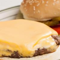 The Famous Melburger · Classic American favorite made only as we know how. Juicy 1/3 lb. grass-fed ground beef serv...