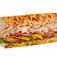 26. Turkey, Ham and Cheddar Sandwich · 1/4 lb. of turkey, ham, and Cheddar cheese with mayo, served Togo's Style (lettuce, tomatoes...