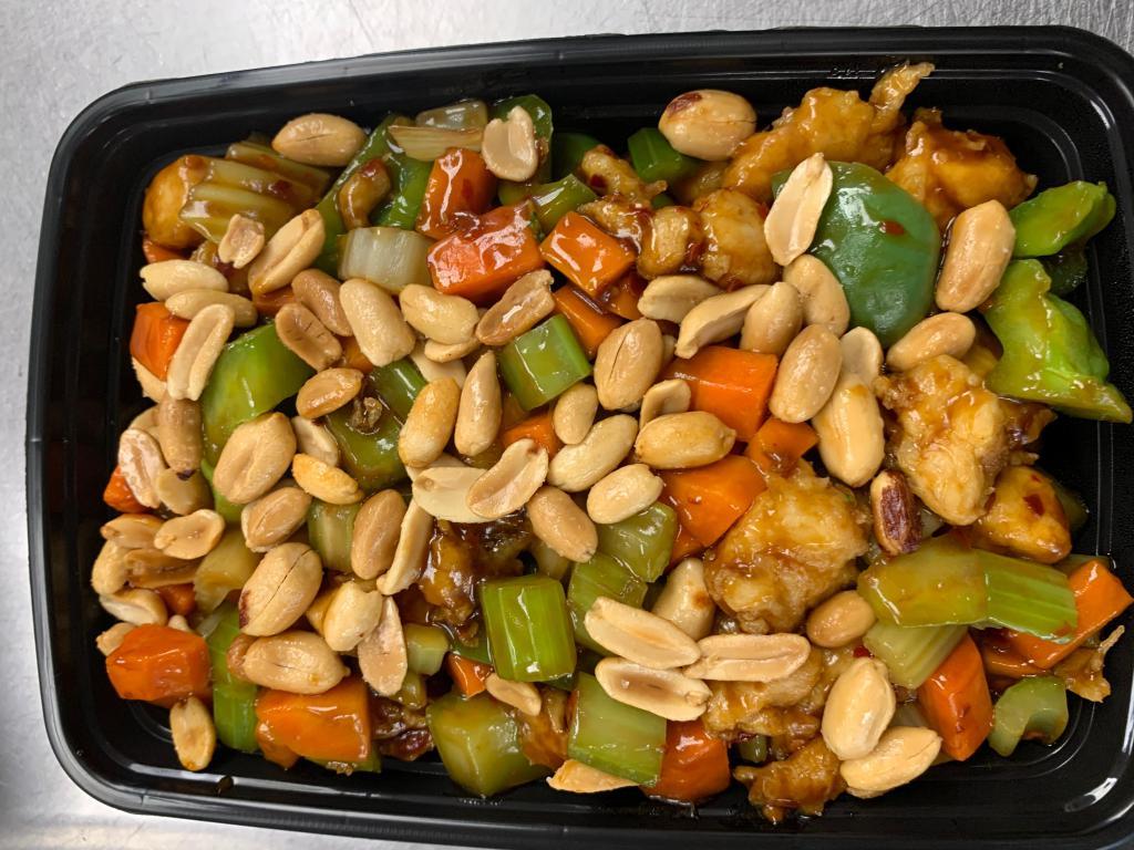 67. Kung Pao Chicken · Hot and spicy.