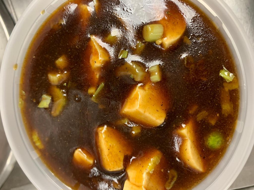54. Ma Po Tofu · Hot and spicy.