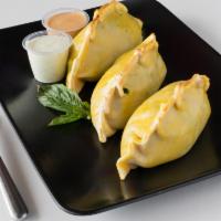 1 Empanadas · Ham and cheese, spinach and cheese, beef.