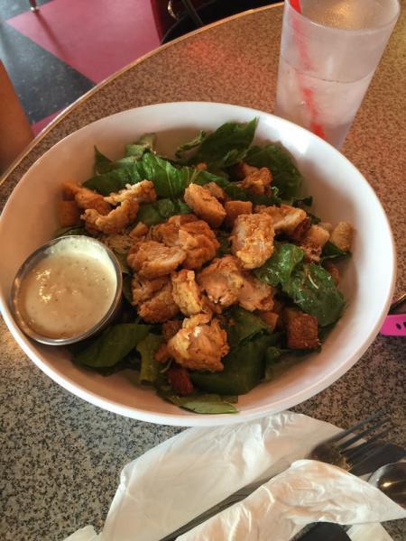 Classic Caesar Salad · Romaine, Parmesan and croutons.