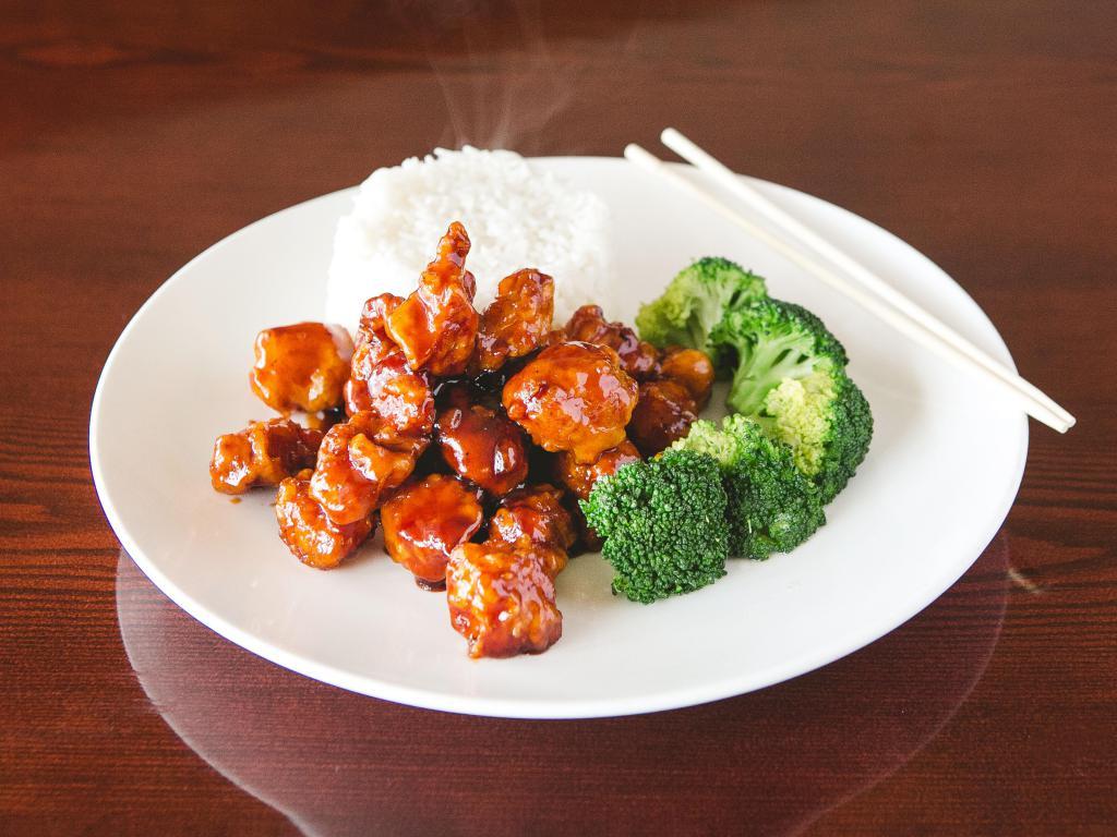 13.  General Tso’s Chicken · White meat. Hot and spicy.