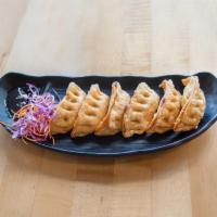 6 Piece Chicken Pot Stickers · Deep-fried pan-grilled dumplings filled with chicken and veggies served with house sweet and...