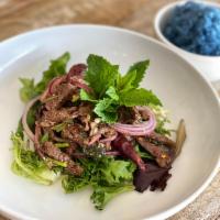 🌶Waterfall Beef · Delicious Thai Waterfall Beef Salad aka NAM TOK BEEF. Grilled beef with chef spicy secret dr...