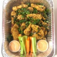 16 Piece Salt & Pepper Wings · Salt & Pepper Wings with Side of Celery and Carrot Sticks