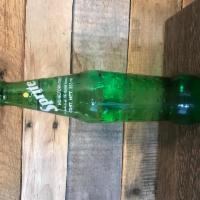 Mexican Sprite · Made with real cane sugar. It comes in a glass bottle.