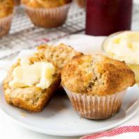 Homemade Muffins · Corn, raisin bran, carrot, blueberry or banana nut.
