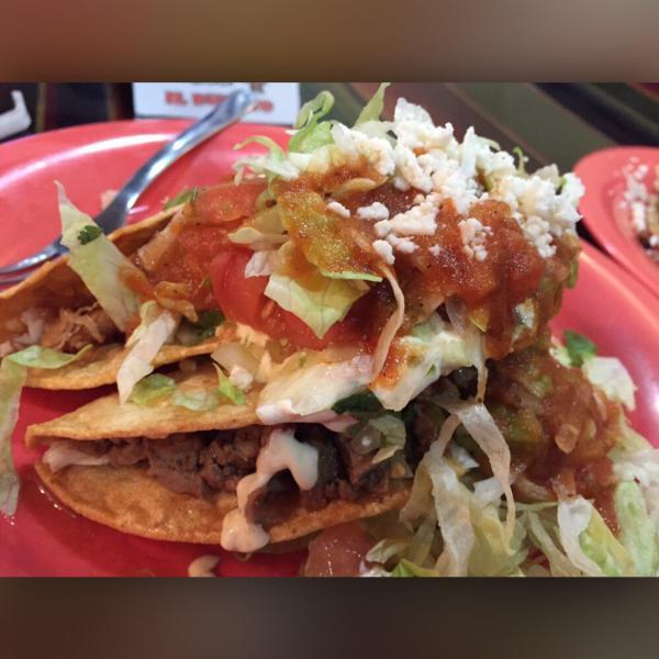 Hard Shell Taco · Meat, cheese, sour cream, guacamole, salsa, lettuce and tomatoes.