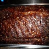 Cowboy Rib Pack · Full rack of hickory smoked ribs, 1 pint vegetables 3 Pieces, homemade buns 4 pieces.