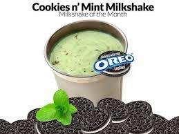 Oreo Mint Milkshake · 