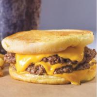 Cheeeesy Burger · Grilled buttered bun and 4 slides of cheese of your choice cheese. Double Pattie. Popular.  ...