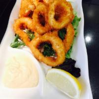 Fried Calamari · Deep fried calamari.