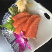 Sake Sashimi · 5 pieces. Salmon.