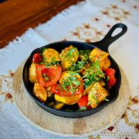 Roasted Vegetables · Mix of seasoned zucchini, yellow squash and red bell pepper