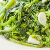 Broccoli Rabe · Sauteed with garlic and extra-virgin olive oil.