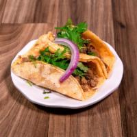 Taco de Bistec · Grilled, Seasoned, Beef Taco