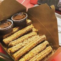 Churro Party Pack · A box of churros is like a box of dreams come truurro. Comes with 40 Churros.