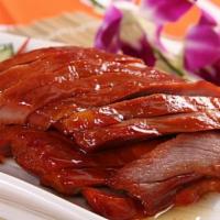 BBQ Sliced Pork · Grilled BBQ pork stir fried with sweet BBQ sauce. 