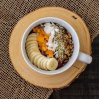 Rio de Janeiro · 10 oz of organic açaí, granola (vegan, gluten-free and nut-free), banana, coconut, dried man...