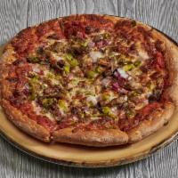 Good Deal Pizza · Pepperoni, sausage, onion, green pepper and mushrooms.