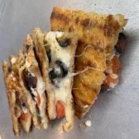 Spicy Greek Panini · Spicy. Mozzarella and feta cheese with tomato, black olives oregano, and touch of olive oil....