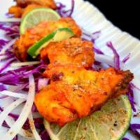 Amritsari Fish Pakora · Indian style battered fish is a lightly battered fish in Indian flavors, fried to a golden c...