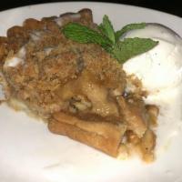 Apple Crumble Pie · A tender flaky crust filled with sweet juicy cinnamon kissed apples all topped of with a del...