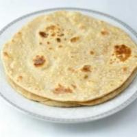 Chapati · Thin whole wheat flour based flatbread.