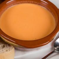 Tomato Gazpacho with Vegetables/ Gazpacho de Tomate con Verduritas · 