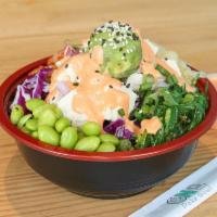 Veggie Bowl · Your choice of base with only toppings and sauces.