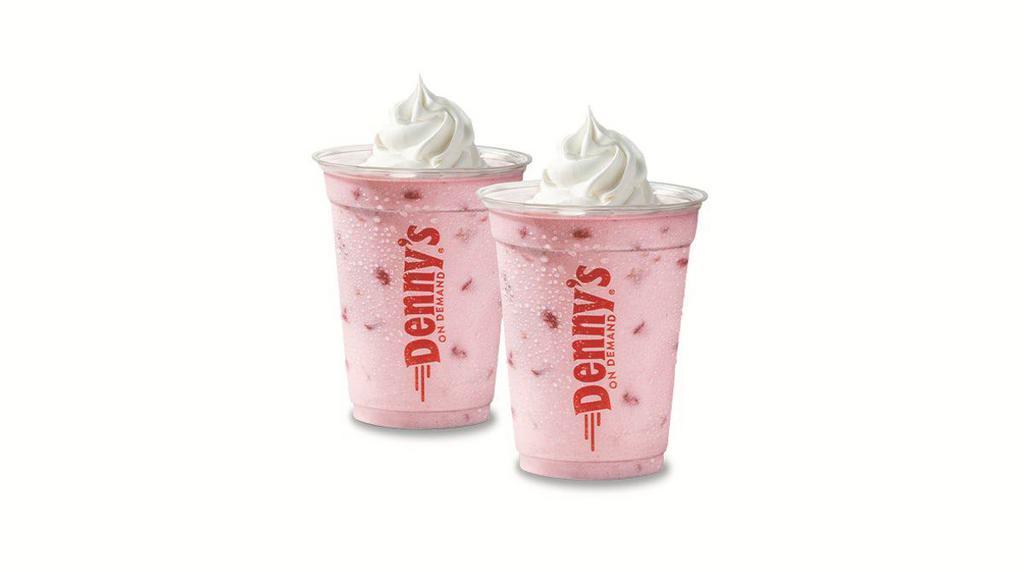 Strawberry Shake Pack  · Two milk shakes made with premium ice cream and topped with whipped cream.