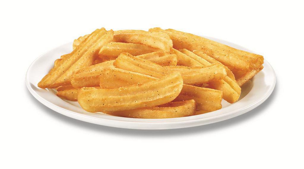 Wavy Cut French Fries · Side of wavy cut French Fries