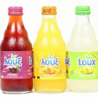 Loux · Greek flavored soda.