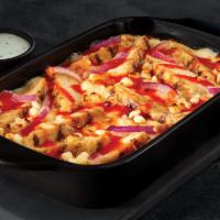 Buffalo Pizza Bowl · Crustless pizza baked in a bowl. Five fresh cheeses and bold Buffalo sauce topped with grill...