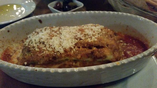 Lasagna · Homemade spinach lasagna meat lasagna with bechamel and meat Bolognese sauce.