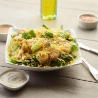 Caesar Salad · This salad has fresh crisp romaine lettuce, crunchy croutons, grated Parmesan cheese and our...