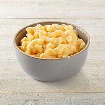 Cheddar Mac & Cheese · Classic macaroni in creamy cheese sauce and topped with melted sharp cheddar.