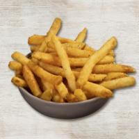 Seasoned Fries · Crispy, seasoned, and fried to perfection.