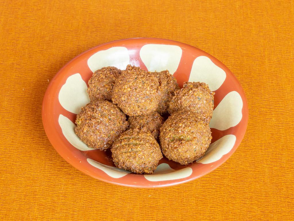 6 Pieces Falafel · Fried ball made from beans. 