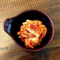 Kimchi · Korean traditional fermented cabbage.