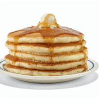 Original  Buttermilk Pancakes - (Full Stack) · A true breakfast classic that started it all. Get five of our fluffy, world-famous buttermil...